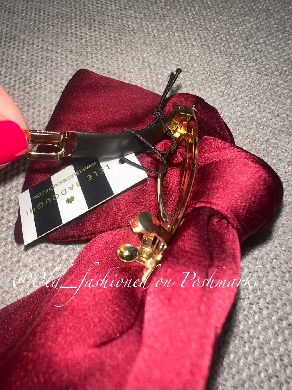 LELE SADOUGHI Paloma Jeweled Bow Barrette